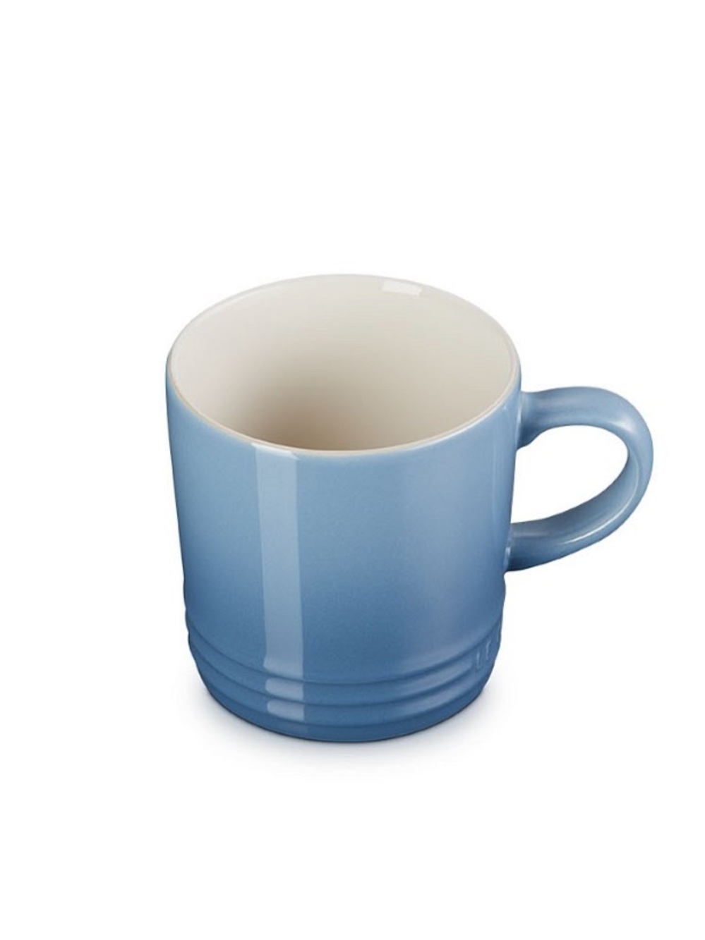 New! Le Creuset Ceramic Mug in Chambray 12oz